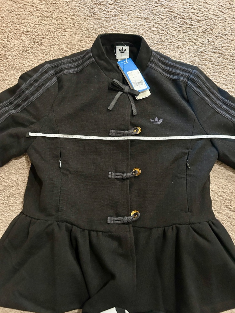Adidas Originals New Year FW25 New Chinese Style Waist-Defining Sport Striped - Picture 6 of 9